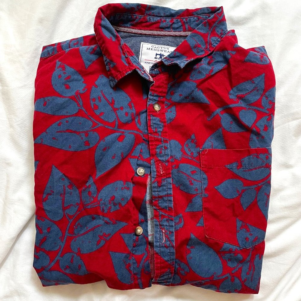 Floral Button Up